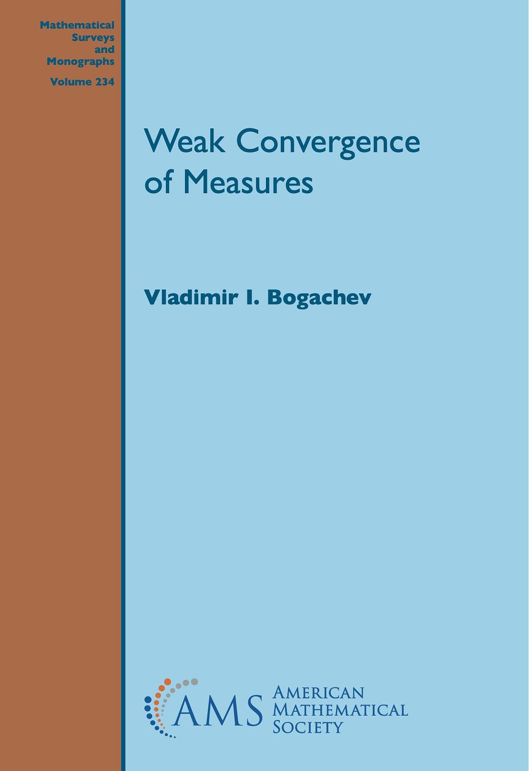 Weak Convergence of Measures: Probability and Mathematical Statistics: A Series of Monographs and Textbooks