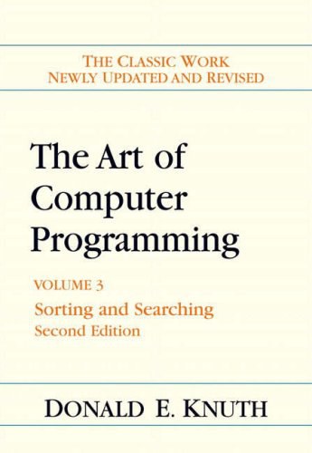The Art of Computer Programming, Volume 3 封面