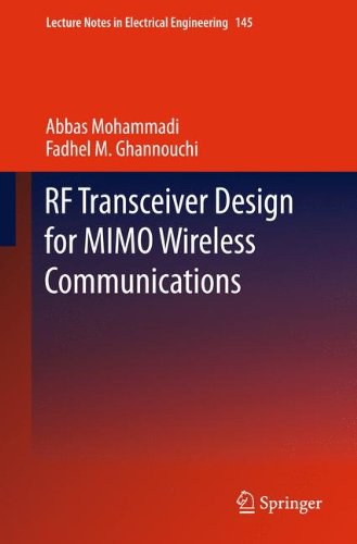 RF Transceiver Design for Mimo Wireless Communications 封面