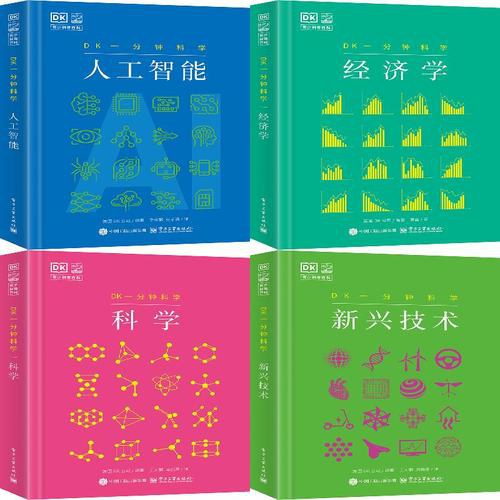 【新书全4册】DK一分钟科学系列