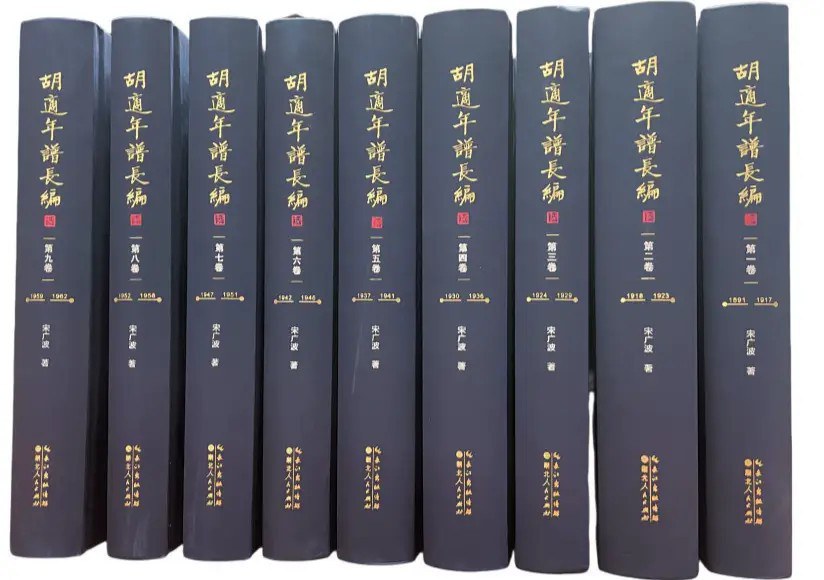 胡适年谱长编