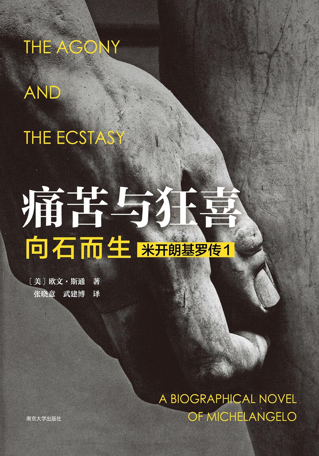 痛苦与狂喜: 向石而生 封面