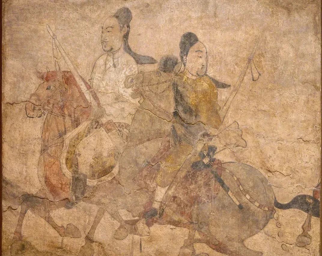 北齐娄睿墓壁画