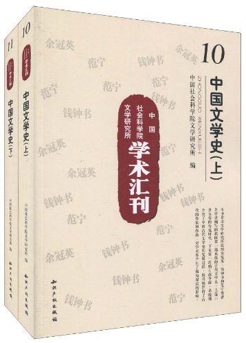 中国社会科学院文学研究所学术汇刊：中国文学史（套装全2册） 封面